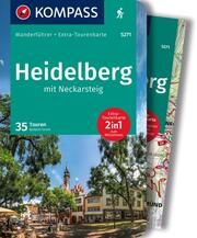KOMPASS Wanderführer Heidelberg mit Neckarsteig, 35 Touren mit Extra-Tourenkarte Forsch, Norbert 9783991216247