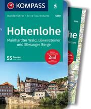 KOMPASS Wanderführer Hohenlohe, Mainhardter Wald, Löwensteiner und Ellwanger Berge, 55 Touren mit Extra-Tourenkarte Aigner, Lisa 9783991214854