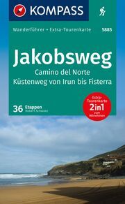 KOMPASS Wanderführer Jakobsweg Camino del Norte, 36 Etappen mit Extra-Tourenkarte Schwänz, Rorbert 9783991541813