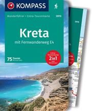 KOMPASS Wanderführer Kreta mit Weitwanderweg E4,75 Touren mit Extra-Tourenkarte Will, Michael 9783991216094
