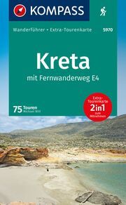KOMPASS Wanderführer Kreta mit Weitwanderweg E4,75 Touren mit Extra-Tourenkarte Will, Michael 9783991541806