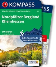 KOMPASS Wanderführer Nordpfälzer Bergland, Rheinhessen, 50 Touren mit Extra-Tourenkarte Wachowski, Jürgen 9783991210344