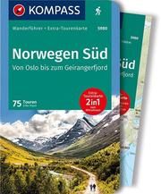 KOMPASS Wanderführer Norwegen Süd, Von Oslo bis zum Geirangerfjord, 75 Touren Haan, Elke 9783990442326