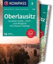 KOMPASS Wanderführer Oberlausitz, Lausitzer Heide-, Teich- und Bergland, mit Zittauer Gebirge, 55 Touren mit Extra-Tourenkarte Tschersich, Kay 9783991216117