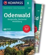 KOMPASS Wanderführer Odenwald, 60 Touren mit Extra-Tourenkarte Haan, Elke 9783991216278
