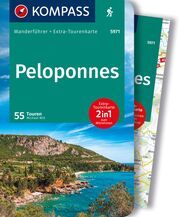 KOMPASS Wanderführer Peloponnes, 55 Touren mit Extra-Tourenkarte Will, Michael 9783991216803