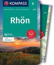 KOMPASS Wanderführer Rhön, 50 Touren mit Extra-Tourenkarte Tschersich, Kay 9783991216896