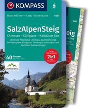 KOMPASS Wanderführer SalzAlpenSteig, Chiemsee, Königssee, Hallstätter See, 40 Touren mit Extra-Tourenkarte Fella, Geraldine 9783991216315