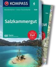 KOMPASS Wanderführer Salzkammergut, 60 Touren mit Extra-Tourenkarte Heitzmann, Wolfgang 9783991213994