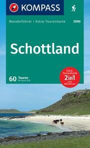 KOMPASS Wanderführer Schottland, Wanderungen an den Küsten und in den Highlands 60 Touren mit Extra-Tourenkarte  9783991542148