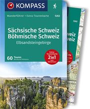 KOMPASS Wanderführer Sächsische Schweiz, Böhmische Schweiz, Elbsandsteingebirge, 60 Touren mit Extra-Tourenkarte Pollmann, Bernhard 9783990449066