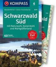KOMPASS Wanderführer Schwarzwald Süd mit Naturpark, Kaiserstuhl und Markgräflerland, 60 Touren mit Extra-Tourenkarte Theil, Walter 9783991211945