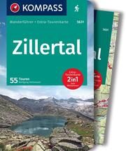 KOMPASS Wanderführer Zillertal, 55 Touren: mit Extra-Tourenkarte Heitzmann, Wolfgang 9783991217633