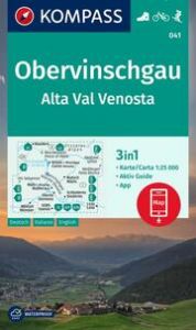 KOMPASS Wanderkarte 041 Obervinschgau/Alta Val Venosta 1:25.000  9783991217497