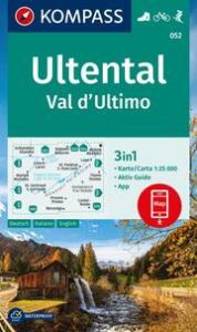 KOMPASS Wanderkarte 052 Ultental/Val d'Ultimo 1:25.000  9783991217541