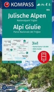 KOMPASS Wanderkarte 064 Julische Alpen, Nationalpark Triglav/Alpi Giulie 1:25.000  9783991540809