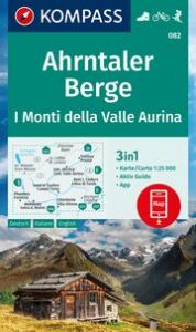 KOMPASS Wanderkarte 082 Ahrntaler Berge, I Monti della Valle Aurina 1:25.000  9783991215875