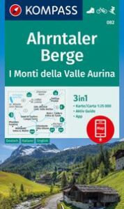 KOMPASS Wanderkarte 082 Ahrntaler Berge/I Monti della Valle Aurina 1:25.000  9783991540229