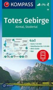 KOMPASS Wanderkarte 19 Totes Gebirge, Almtal, Stodertal 1:50.000  9783990449424