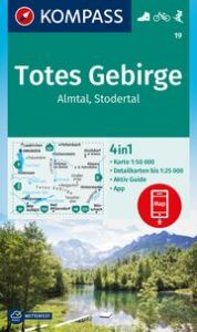 KOMPASS Wanderkarte 19 Totes Gebirge, Almtal, Stodertal 1:50.000  9783991540762
