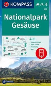 KOMPASS Wanderkarte 206 Nationalpark Gesäuse 1:25.000  9783991213833