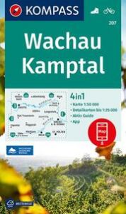 KOMPASS Wanderkarte 207 Wachau, Kamptal 1:50.000  9783991212676