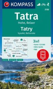 KOMPASS Wanderkarte 2130 Tatra Hohe, Belaer/Tatry, Vysoké, Belianske 1:25.000  9783991541783