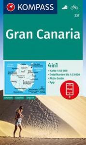 KOMPASS Wanderkarte 237 Gran Canaria 1:50.000  9783990446423