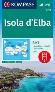 KOMPASS Wanderkarte 2468 Isola d'Elba 1:25.000  9783991541844