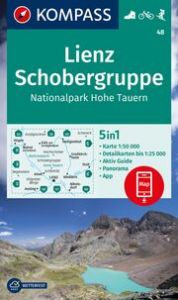 KOMPASS Wanderkarte 48 Lienz, Schobergruppe, Nationalpark Hohe Tauern 1:50.000  9783991540670