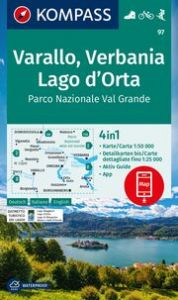 KOMPASS Wanderkarte 97 Varallo, Verbania, Lago d'Orta, Parco Nazionale Val Grande 1:50.000  9783991219903