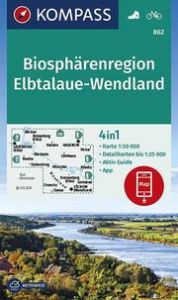 KOMPASS Wanderkarte Biosphärenregion Elbtalaue-Wendland KOMPASS-Karten GmbH 9783990446157