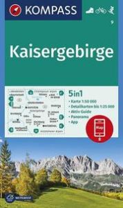 KOMPASS Wanderkarte Kaisergebirge KOMPASS-Karten GmbH 9783990442791