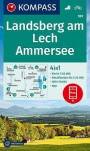 KOMPASS Wanderkarte Landsberg am Lech, Ammersee KOMPASS-Karten GmbH 9783990447475