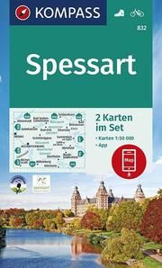 KOMPASS Wanderkarte Spessart KOMPASS-Karten GmbH 9783990447055