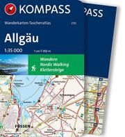 KOMPASS Wanderkarten-Taschenatlas Allgäu 1:35.000  9783990441633