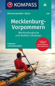 KOMPASS Wasserwanderatlas Mecklenburg-Vorpommern  9783991215721