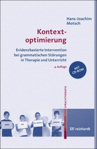 Kontextoptimierung Motsch, Hans-Joachim/Berg, Margit 9783497027026