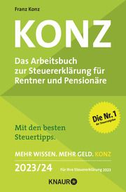 Konz - Das Arbeitsbuch zur Steuererklärung für Rentner und Pensionäre  9783426791790