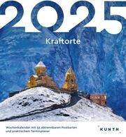 Kraftorte - KUNTH Postkartenkalender 2025  9783965913950