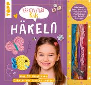 Kreativstart Kids Häkeln. Anleitungsbuch und Material frechverlag 9783735891686