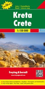 Kreta, Autokarte 1:150.000, Top 10 Tips Freytag-Berndt und Artaria KG 9783707907629