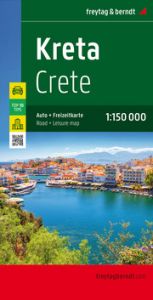 Kreta, Straßen- und Freizeitkarte 1:150.000  9783707921830