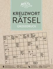 Kreuzworträtsel Großdruck pen2nature 9783987640162