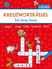 Kreuzworträtsel. Ich lerne lesen (1. Klasse) Geßner, Barbara 9783401720609