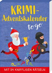Krimi-Adventskalender to go 4 Schwarz, Emil 9783780613783