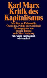 Kritik des Kapitalismus Marx, Karl 9783518298541