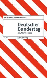 Kürschners Volkshandbuch Deutscher Bundestag Andreas Holzapfel 9783958791756