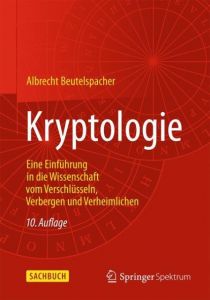 Kryptologie Beutelspacher, Albrecht 9783658059750