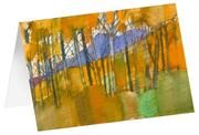 Kunstkarten 'Goldener Herbst' 5 Stk.  4250454725660